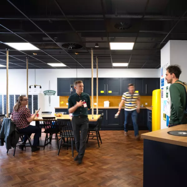 Teapoint with seating at Royal navy