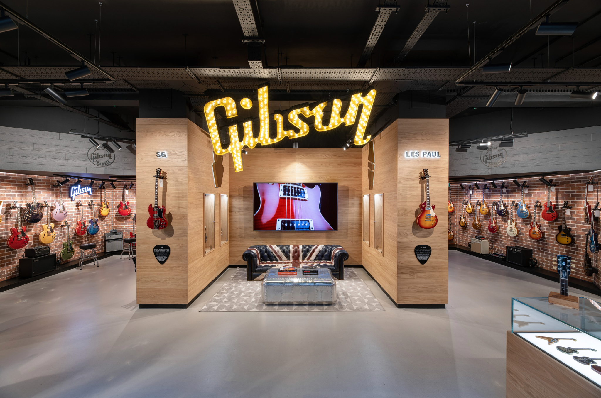 Gibson Soho showroom