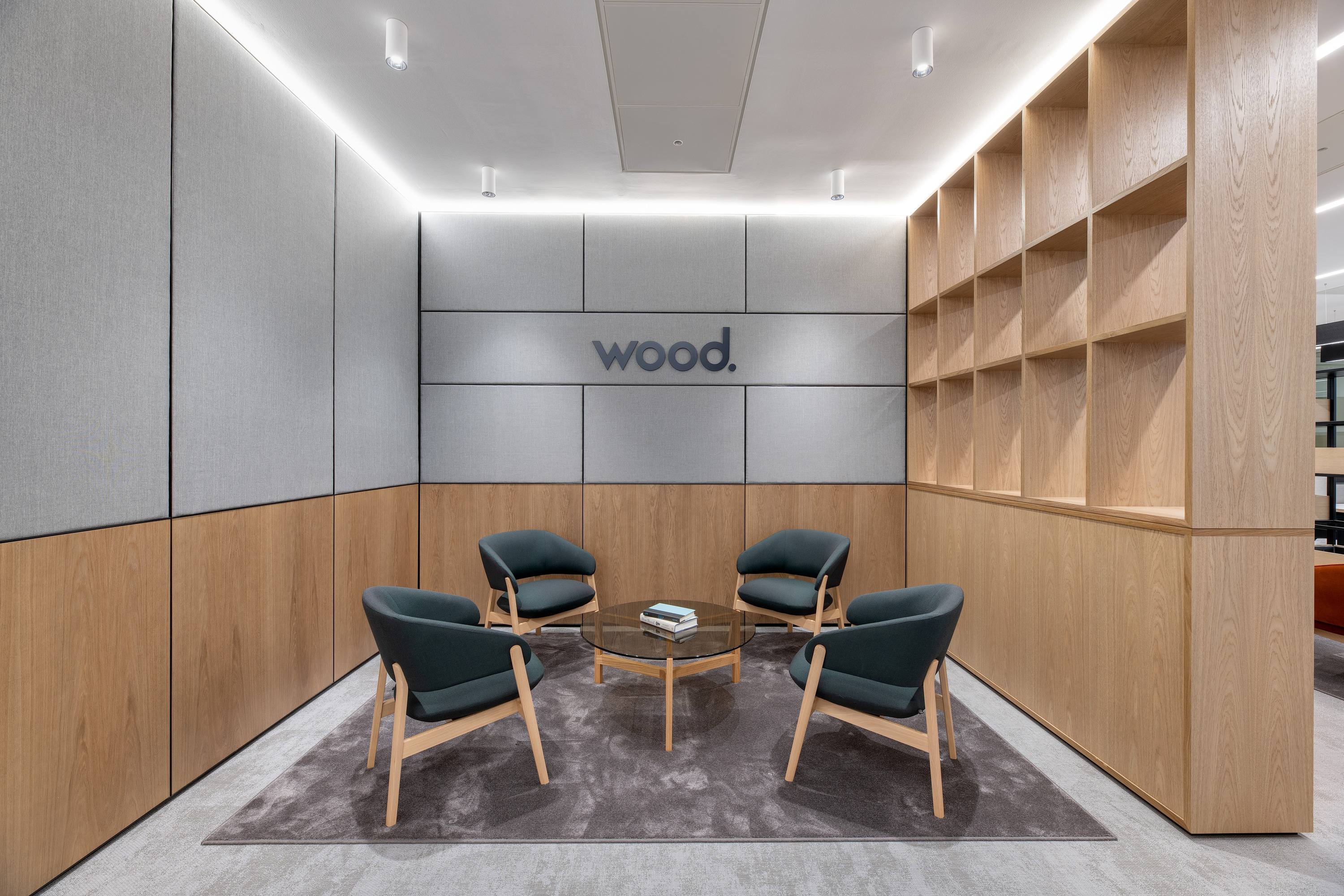 Wood Group office waiting room