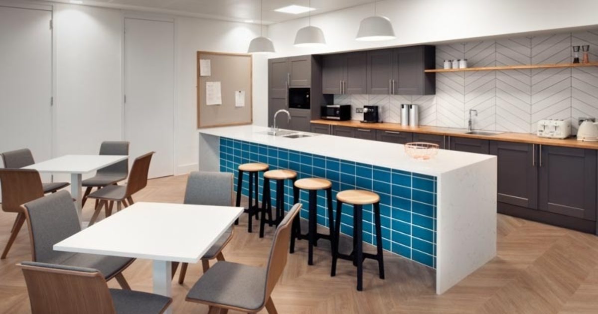 corporate office kitchen design