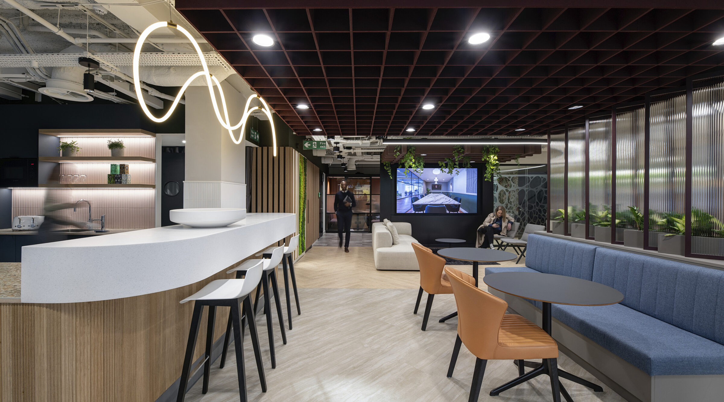 Morgan Lovell's London office showroom