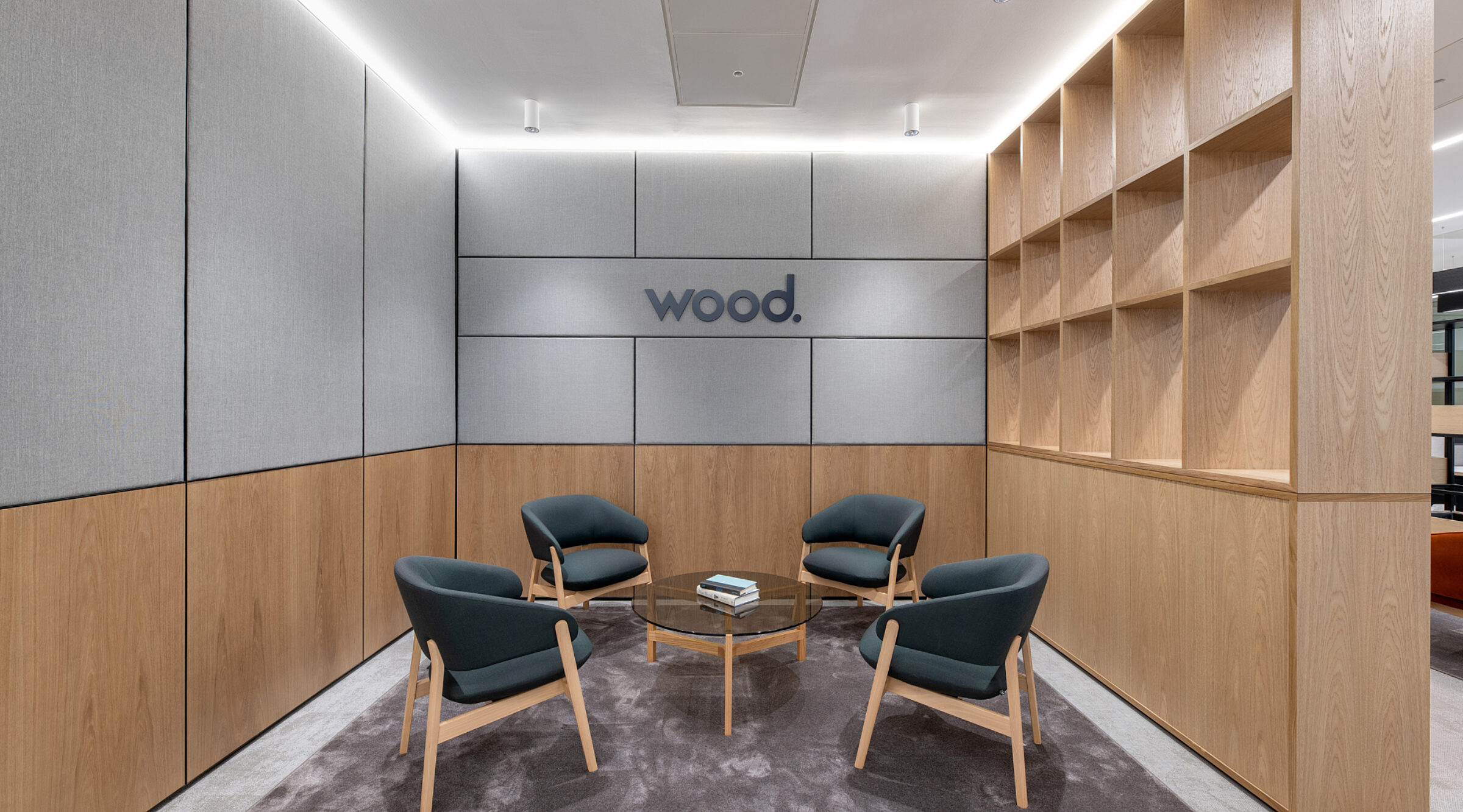 Wood Group office waiting room