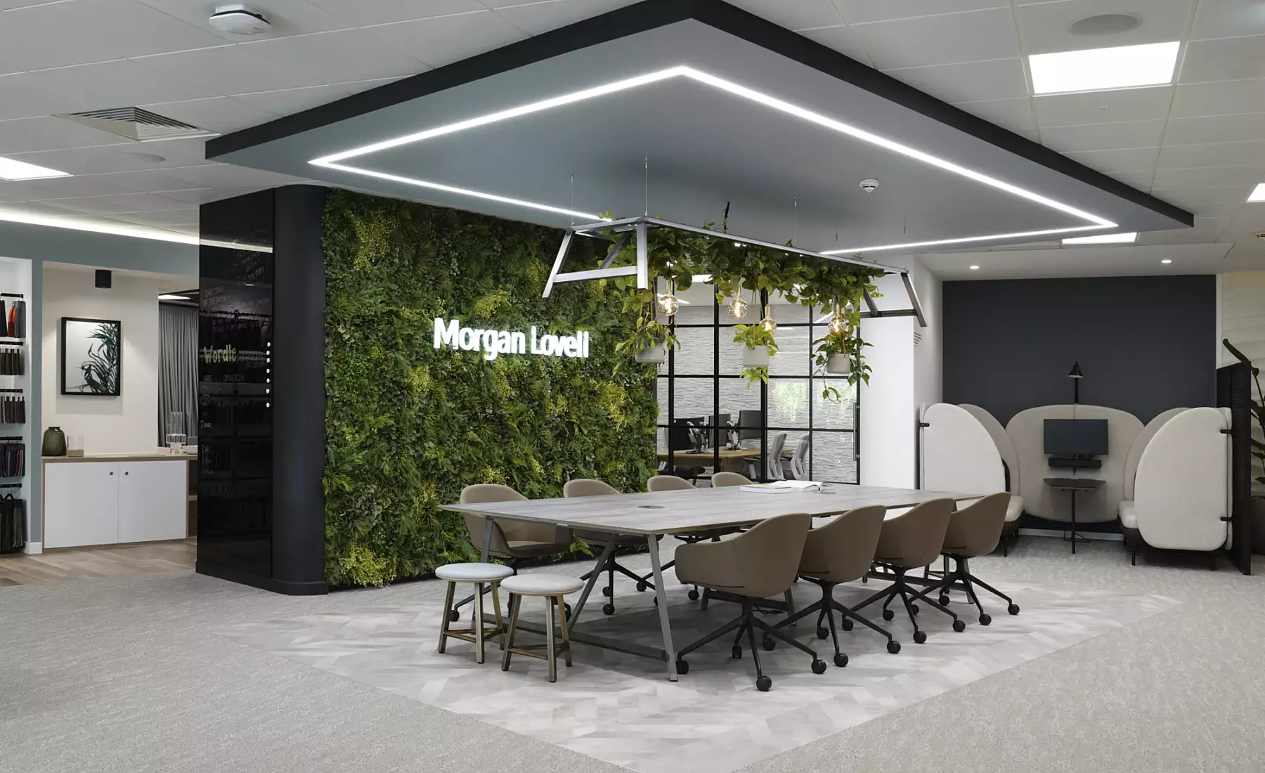 Morgan Lovell's modern Bracknell office