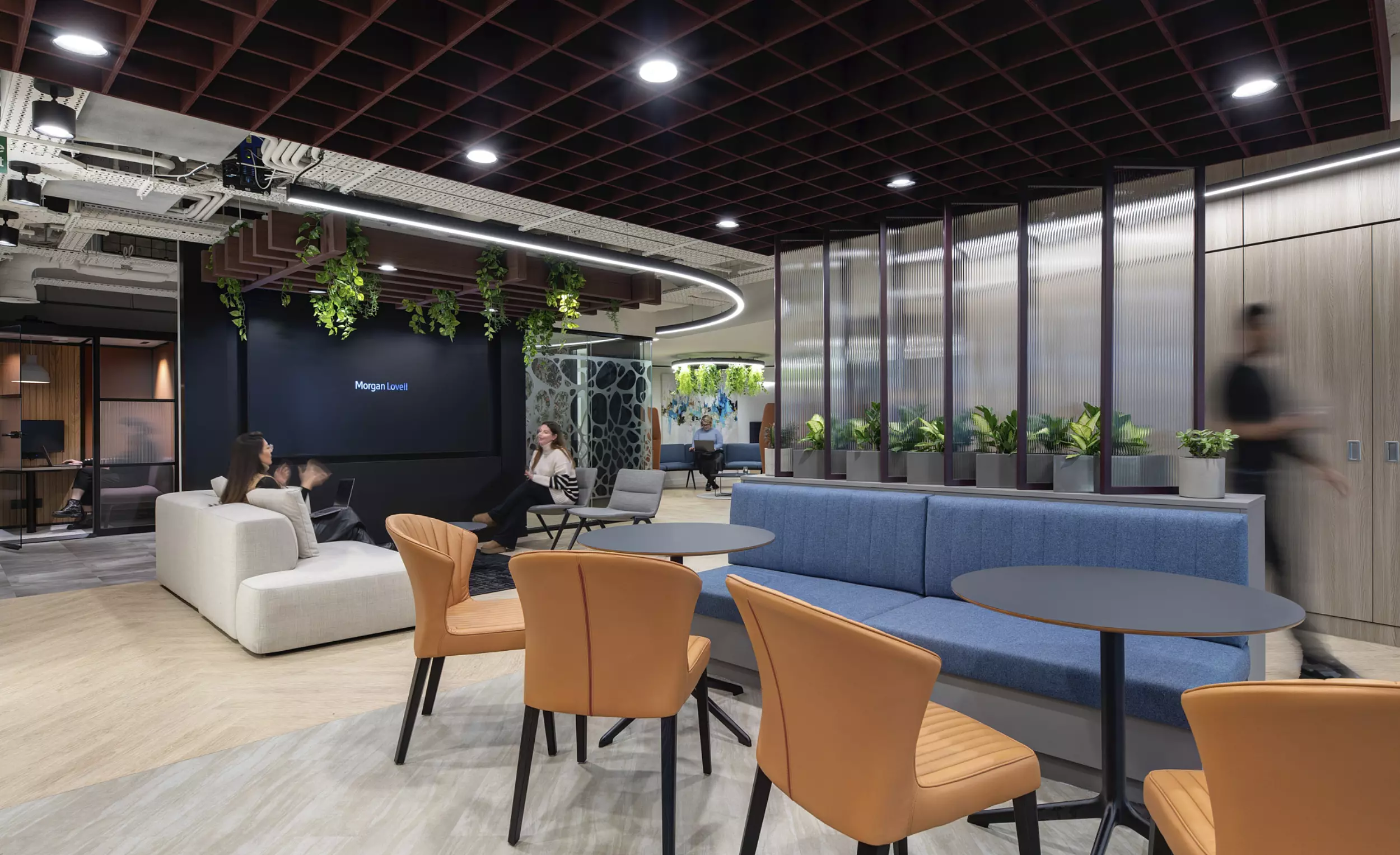 Morgan Lovell's London Soho office design