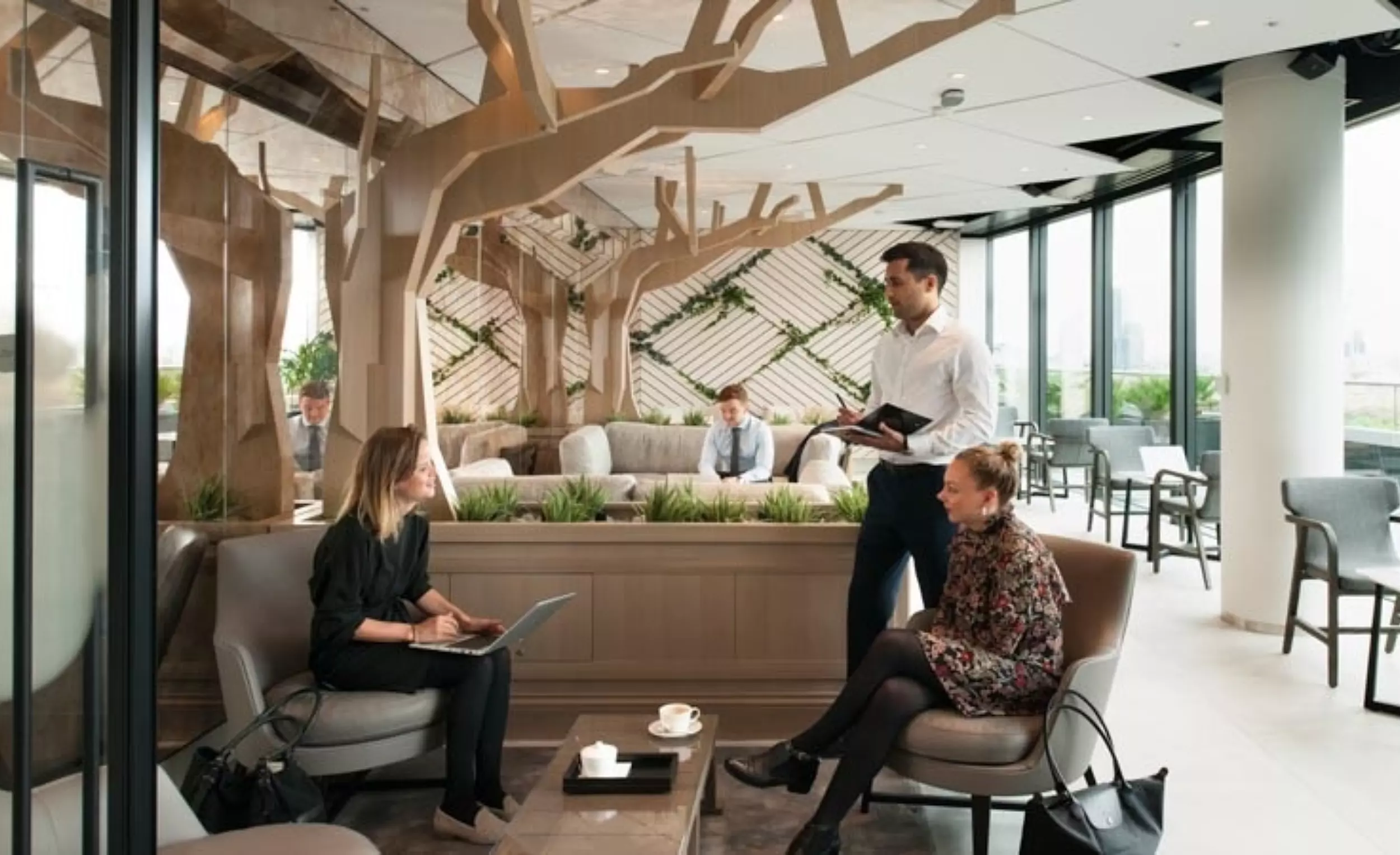 Biophilic inspired office design