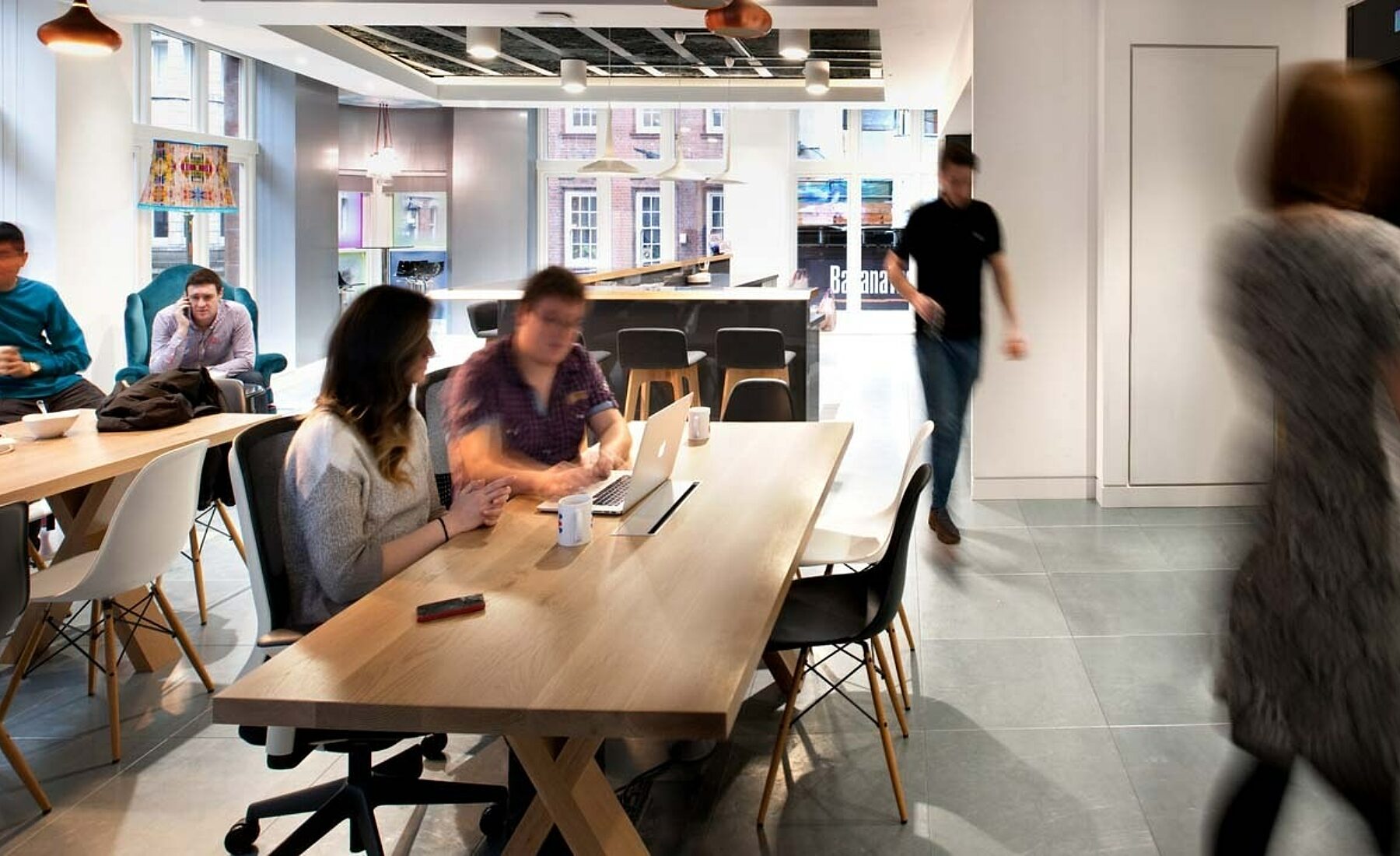 The evolving workplace: coffee shop-inspired office design