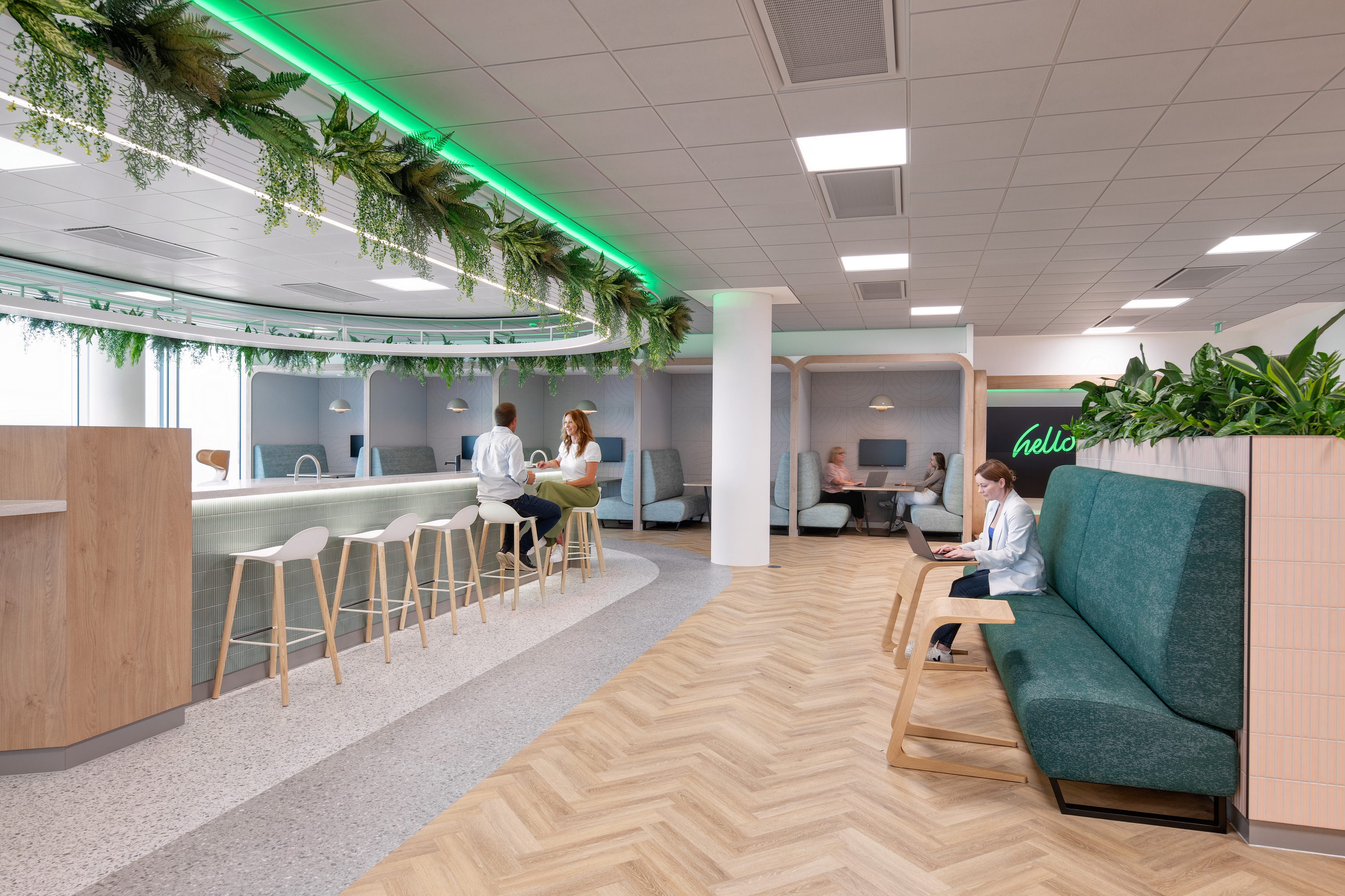 Sage's modern office teapoint