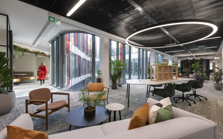 Kaos biophilic office in central London