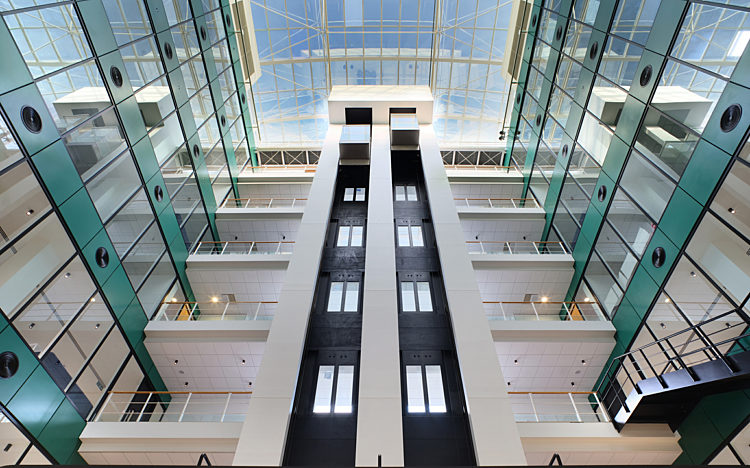 Stunning atrium in an agile and modern office