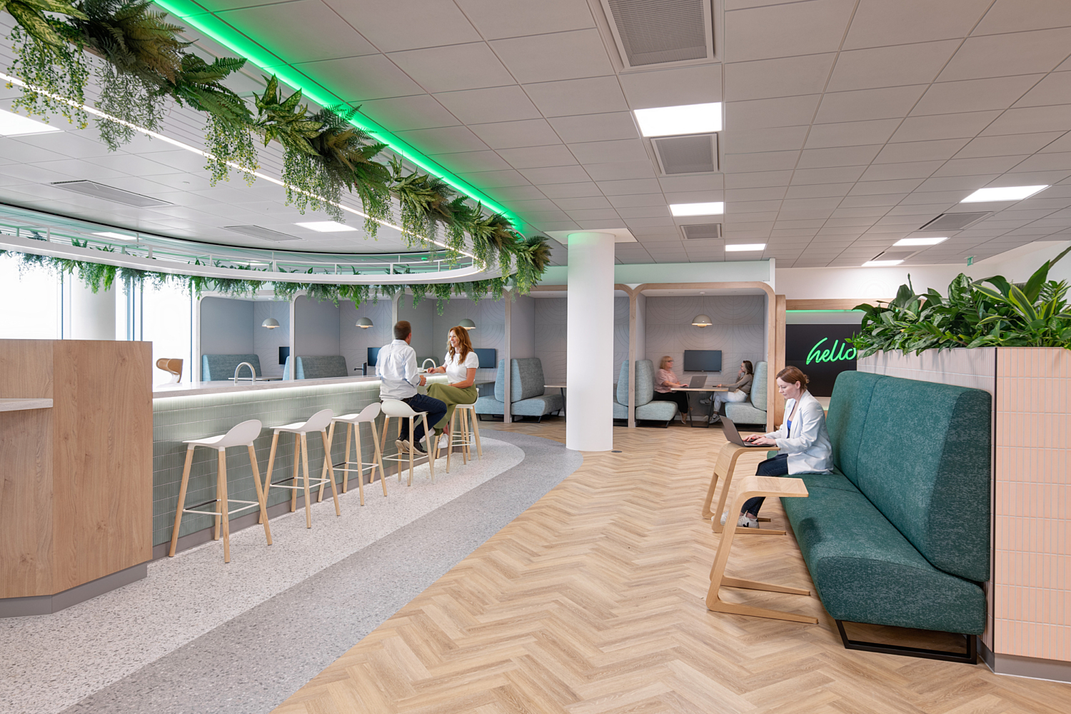 Sage's modern office teapoint