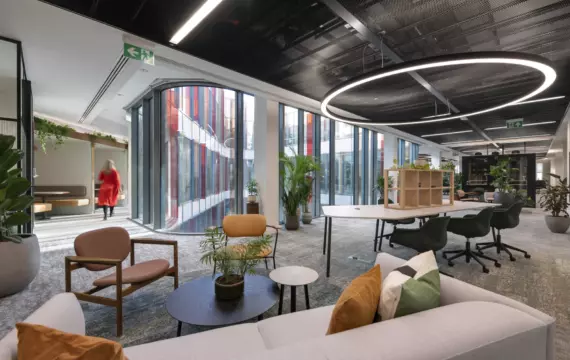 Kaos biophilic office in central London