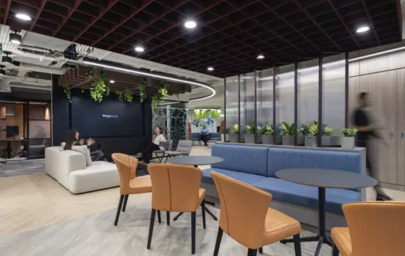 Touchdown seating at Morgan Lovell