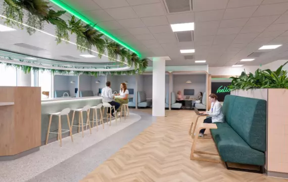 Sage's modern office teapoint