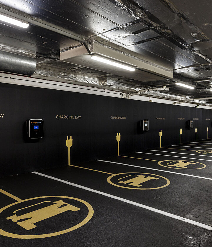 EV charging parking