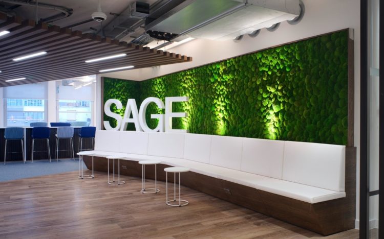 Sage Publishing trendy office fit out