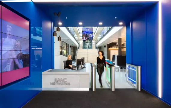 AMC Networks' reception space