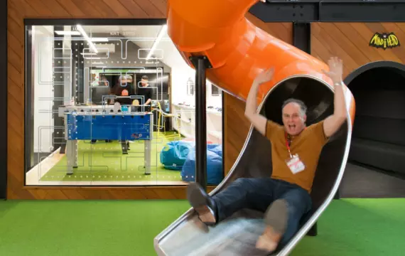 Fun and modern office design