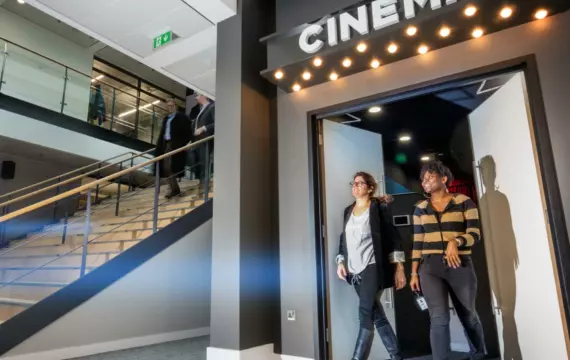 Morgan Lovell unveils AMC Networks' trendy cinema entrance