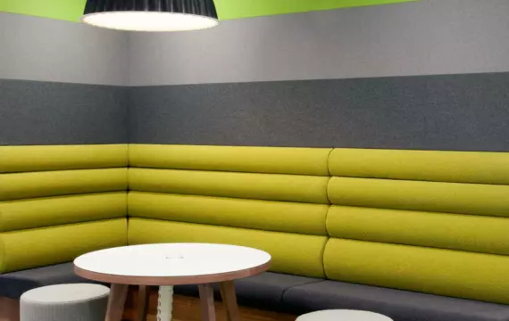 MotoNovo's colourful Cardiff office hq