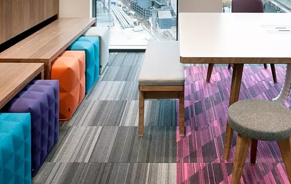 Sensory design breakout spaces