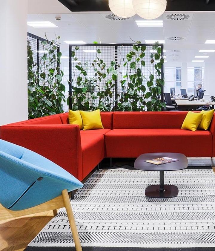 Unique office design with personality