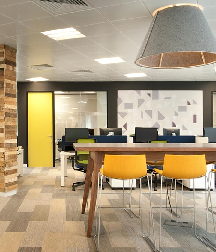 Universal design that creates an accessible office