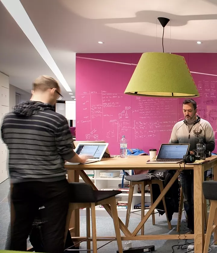 Thoughtworks' trendy office embracing hot desking