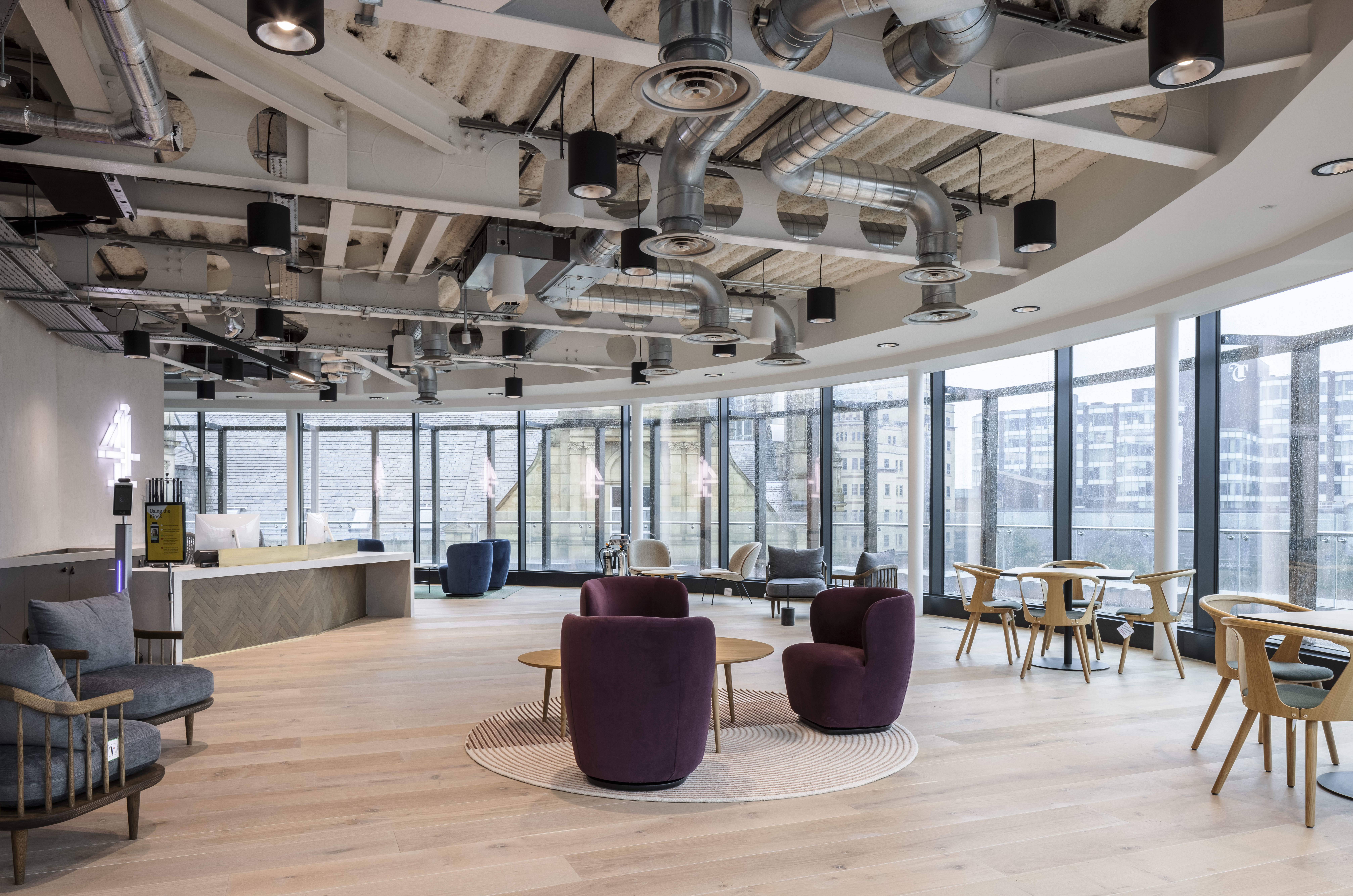 Channel 4 office fit out by Overbury