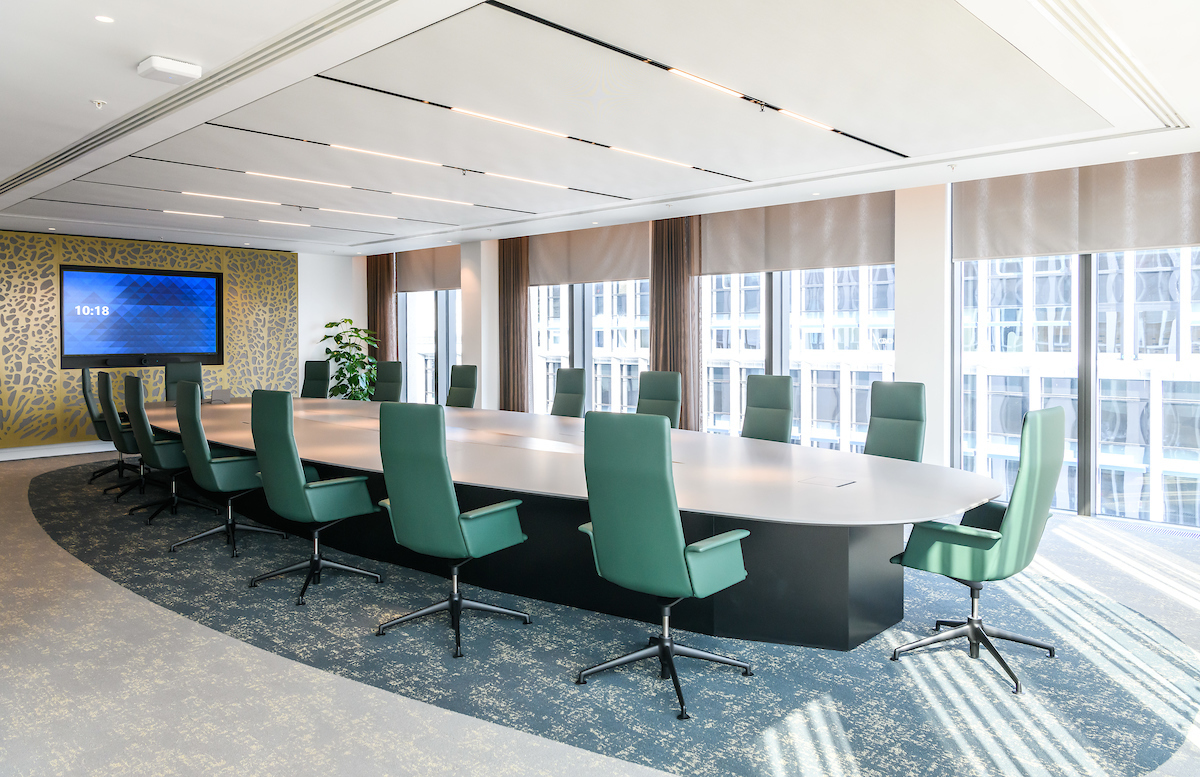 DLA Piper boardroom fit out