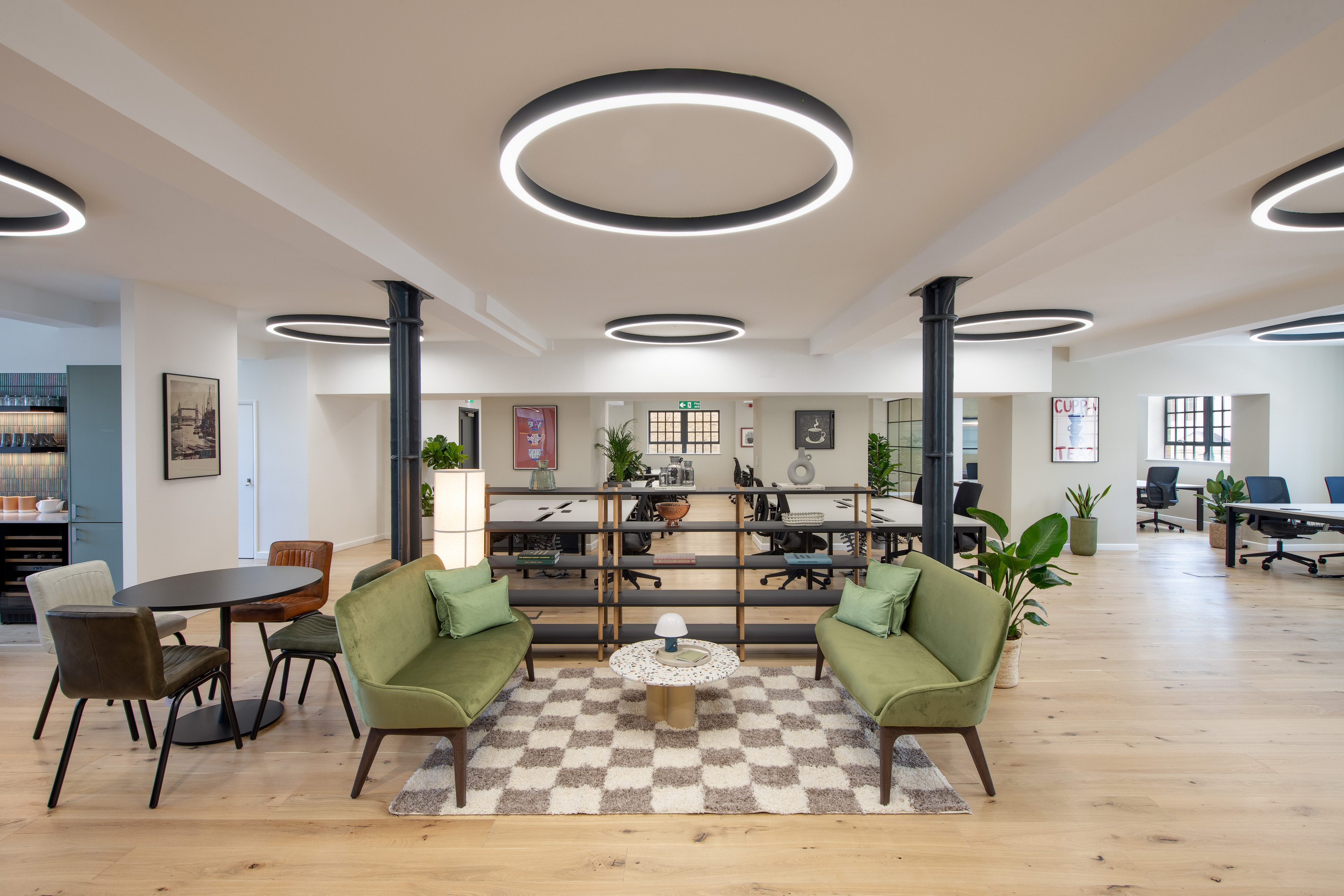 GPE Bramah House's trendy open plan office