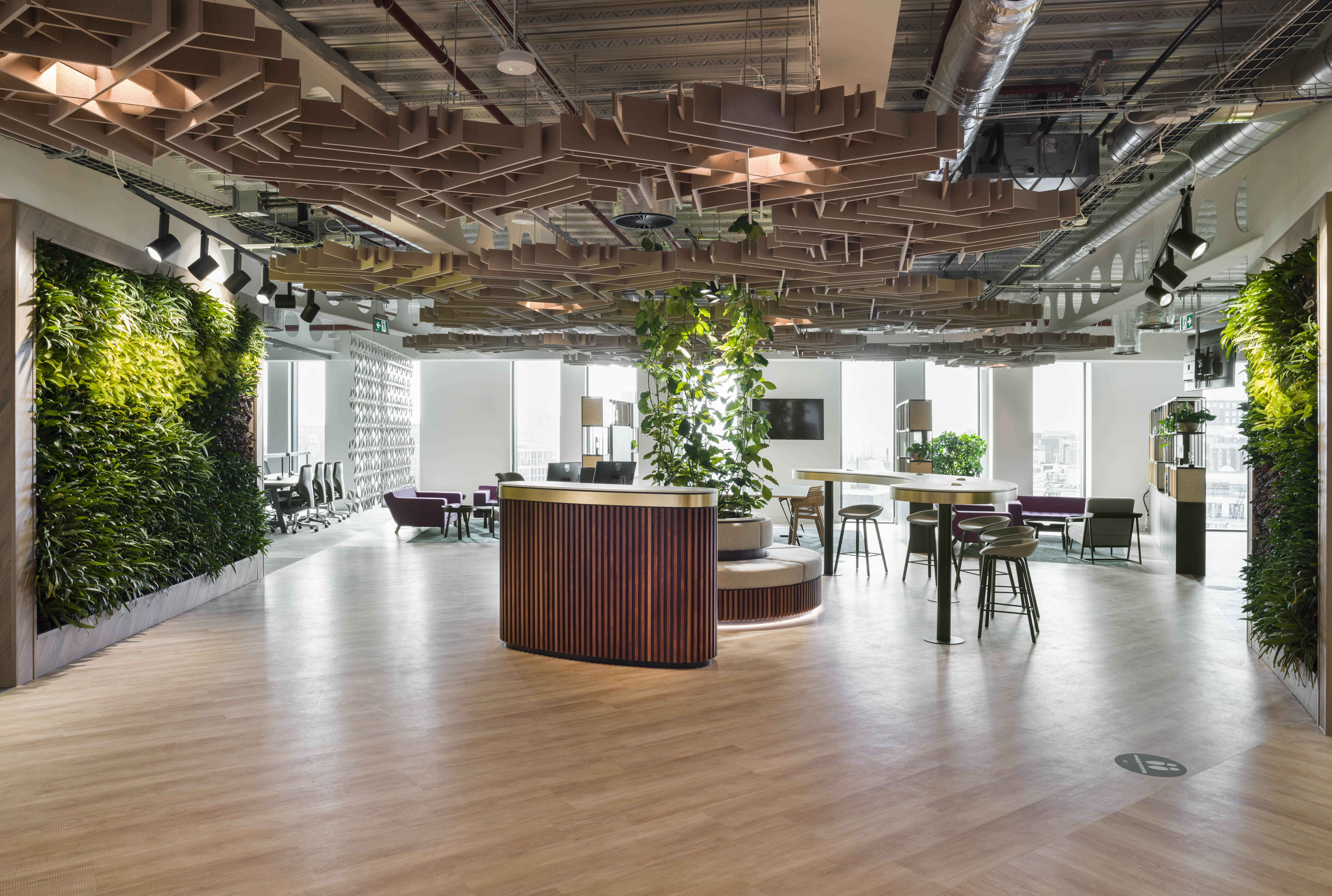 Overbury's sustainable office fit out for JLL
