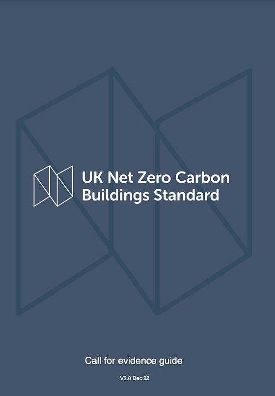 UK Net Zero Carbon Buildings Standard logo