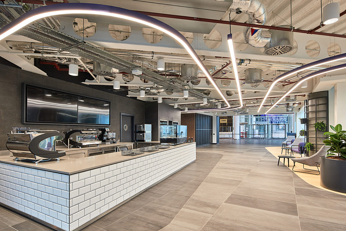 BT office cafe fit out