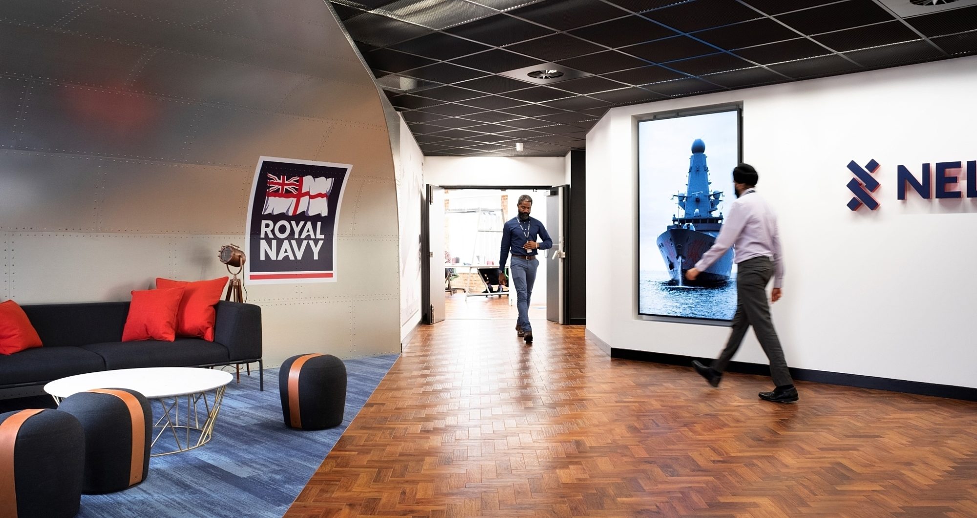 Royal Navy offices build social capital