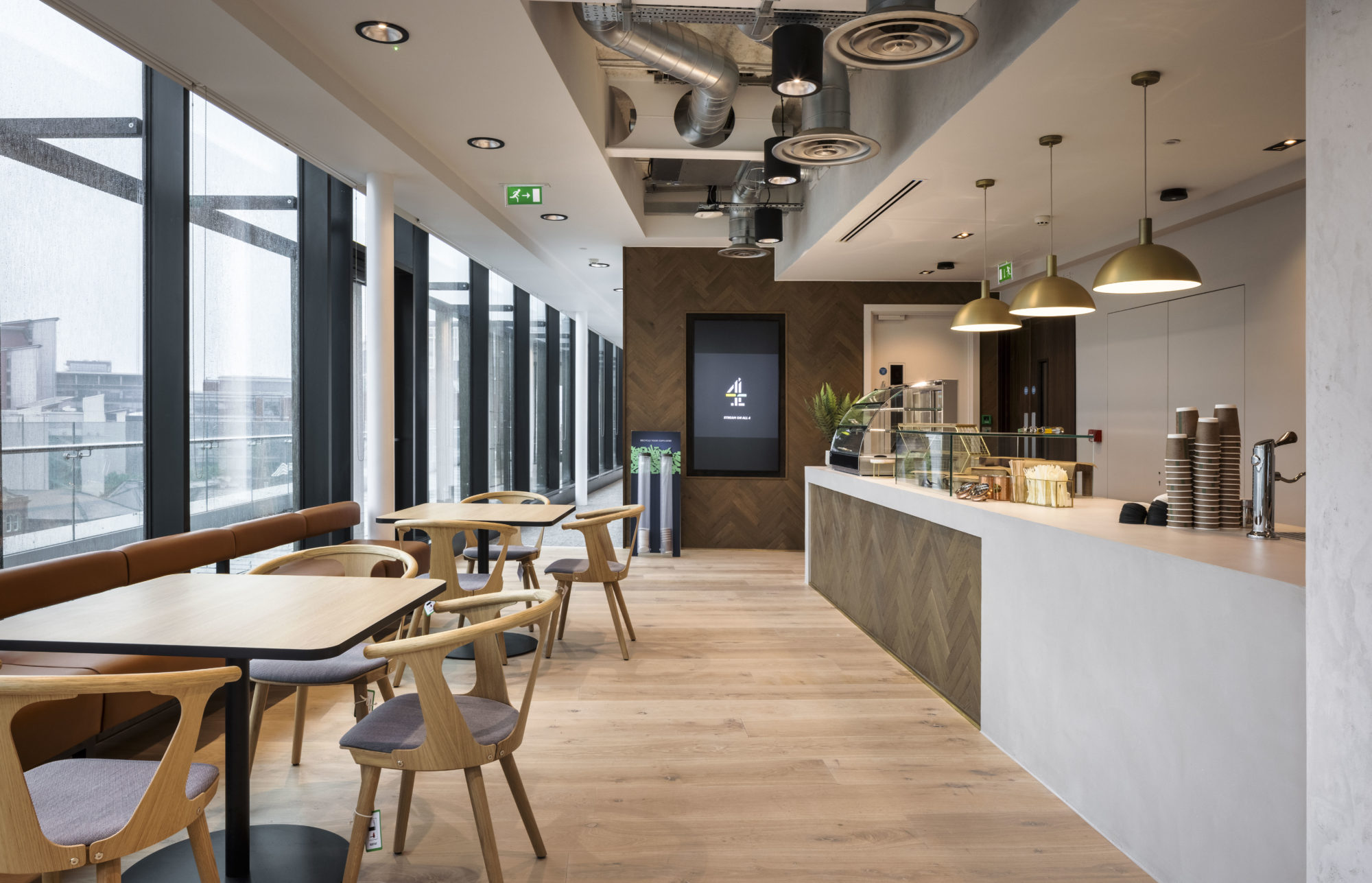 Channel 4 office kitchen fit out