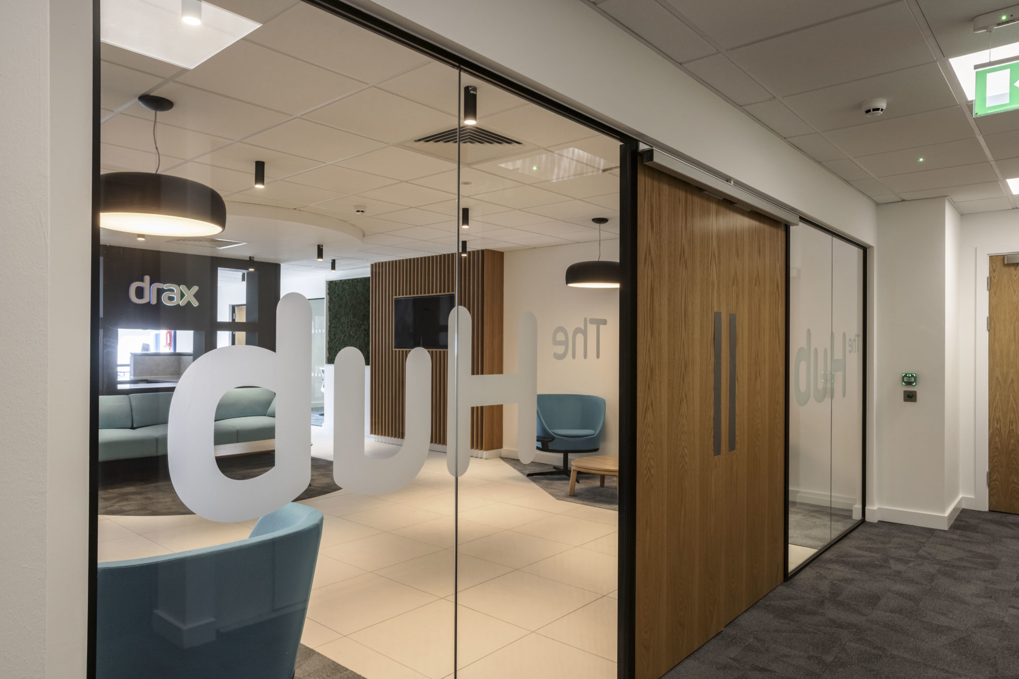 Drax office hub fit out