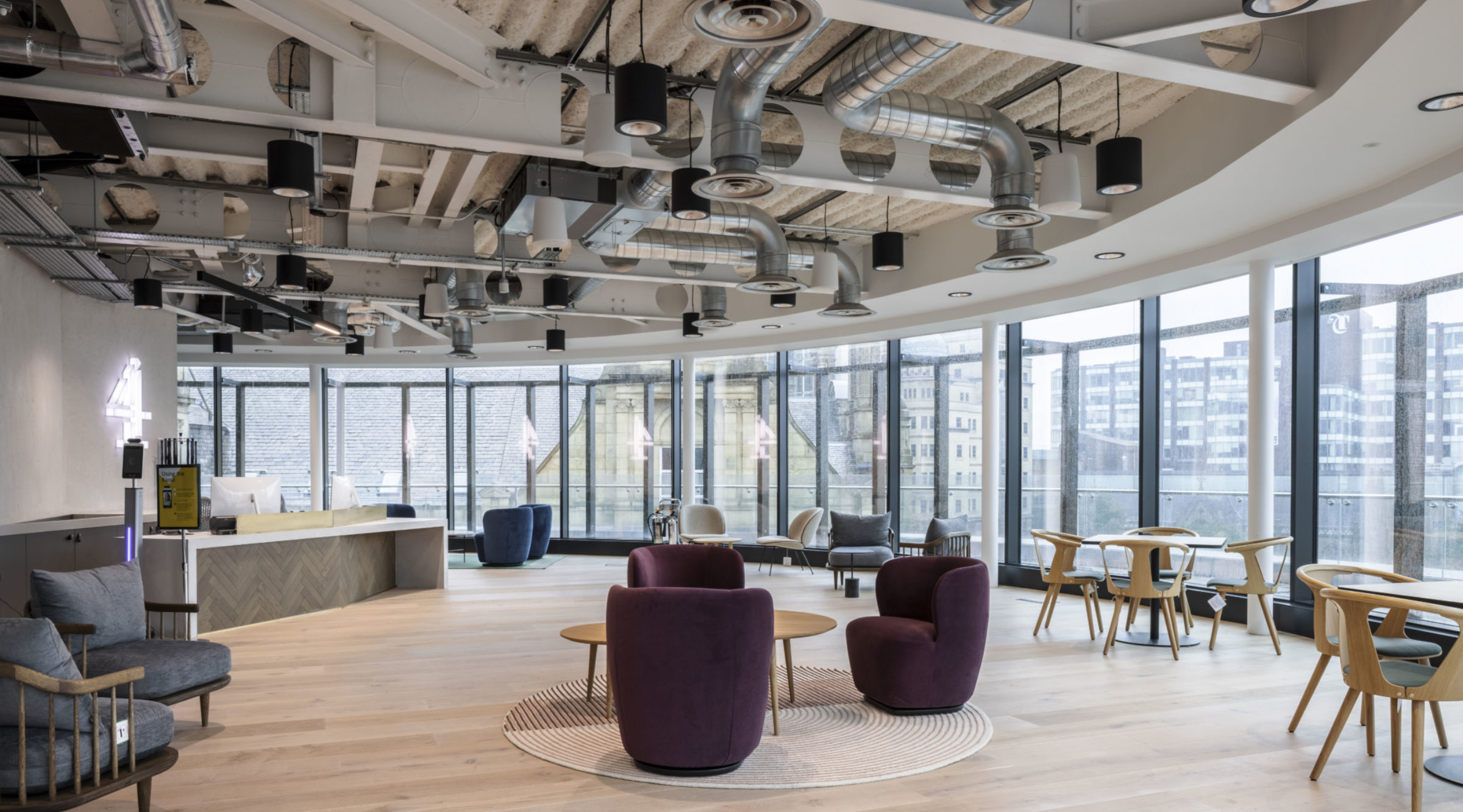 Channel 4 office fit out by Overbury