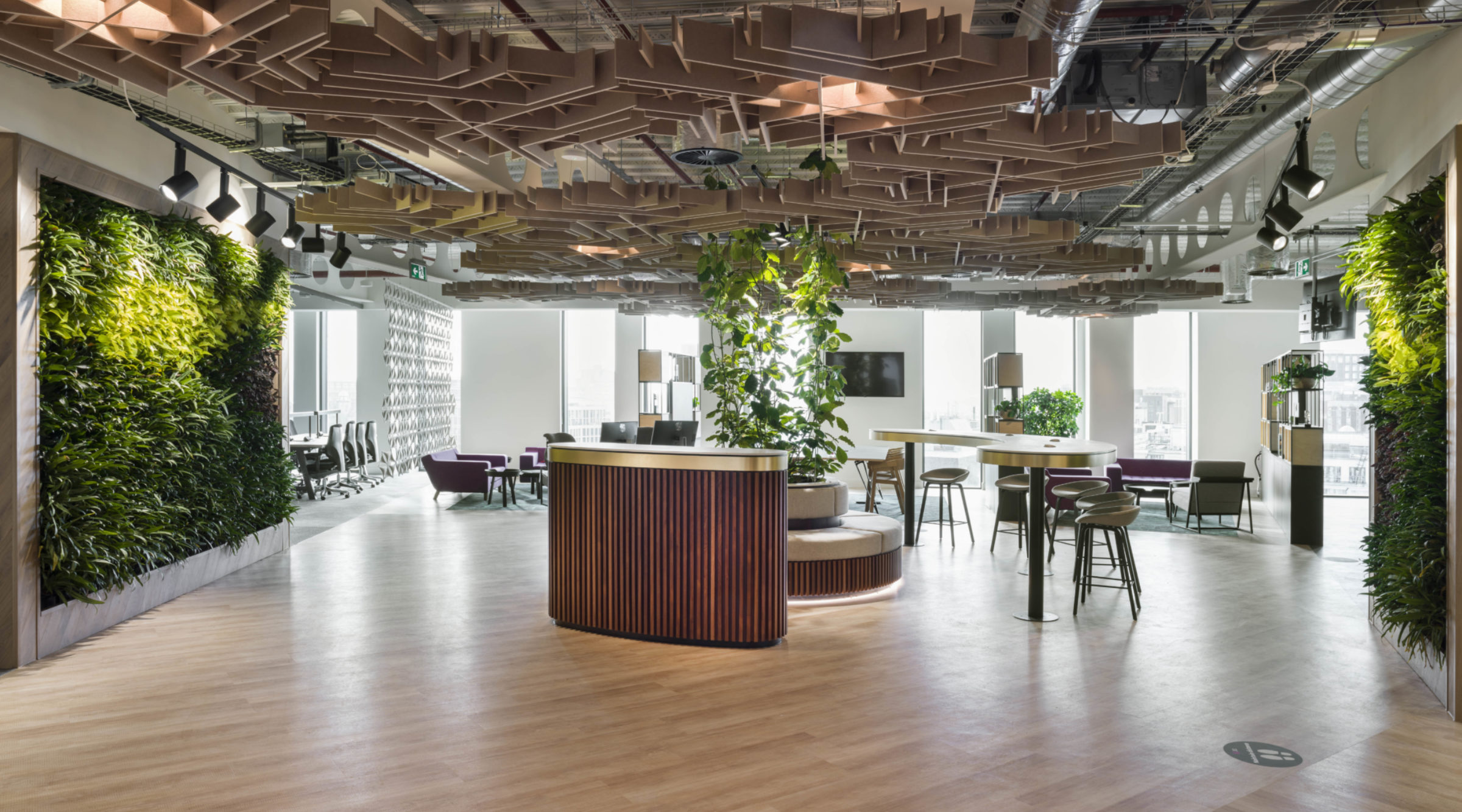 Overbury's sustainable office fit out for JLL