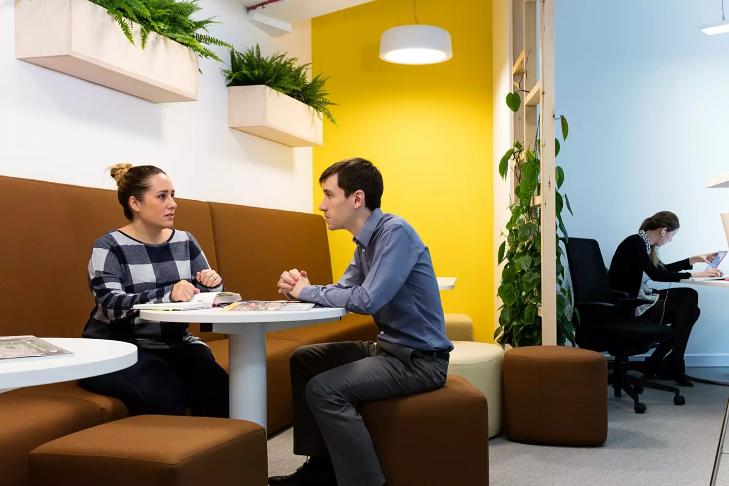 Reduced embodied carbon in office design