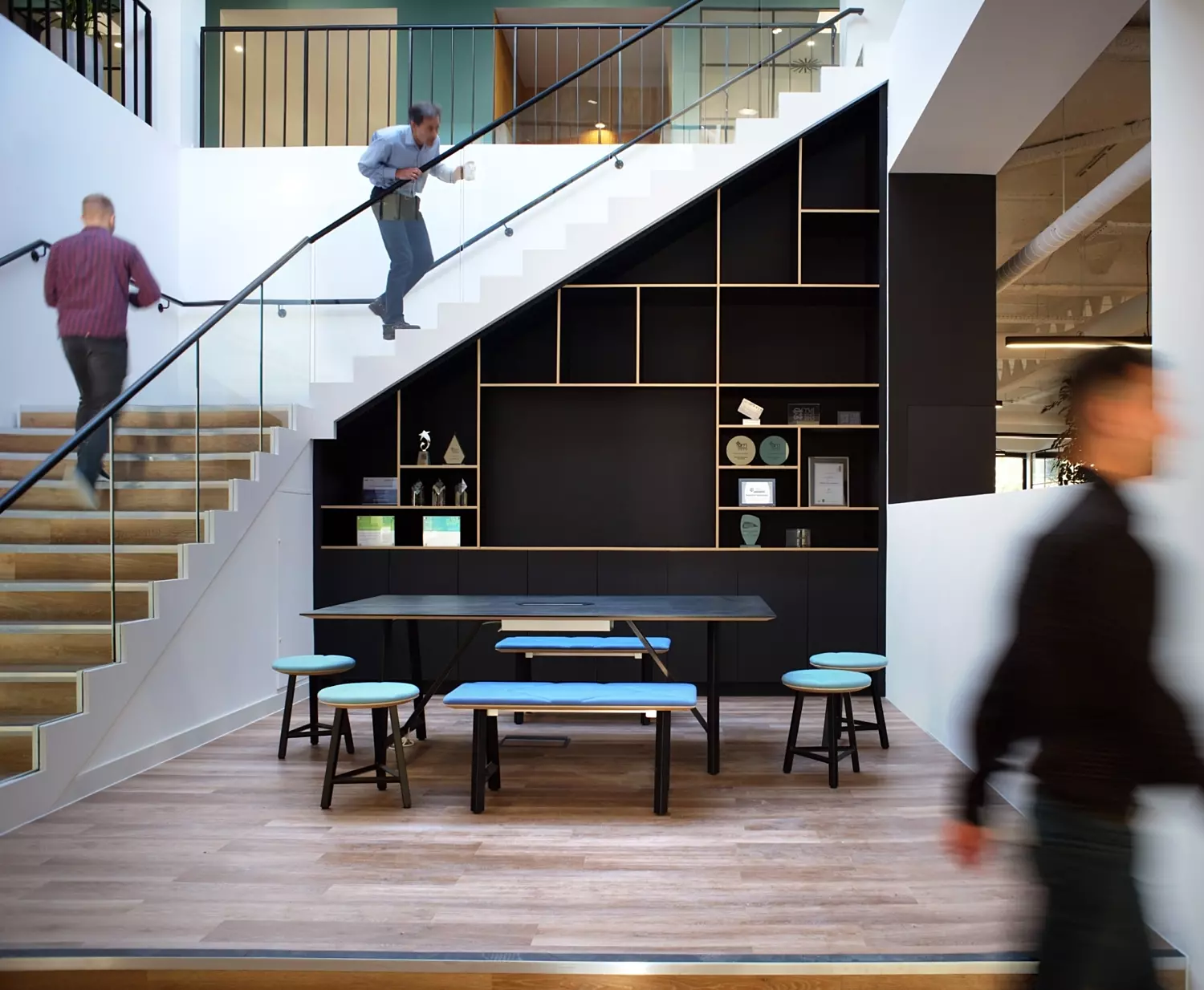 Bottomline office feature staircase