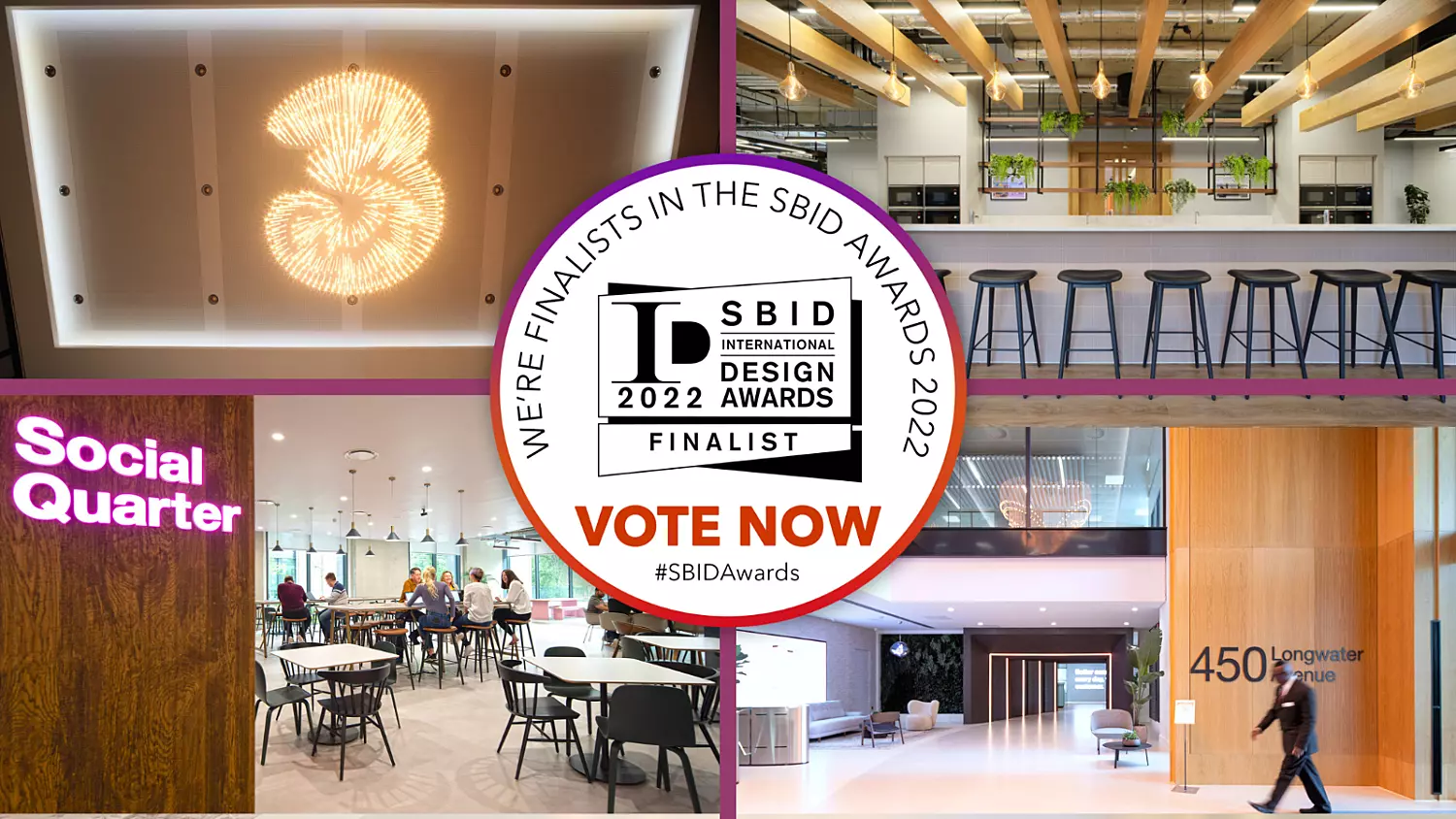 Morgan Lovell's Three UK fit out is a SBID award finalist