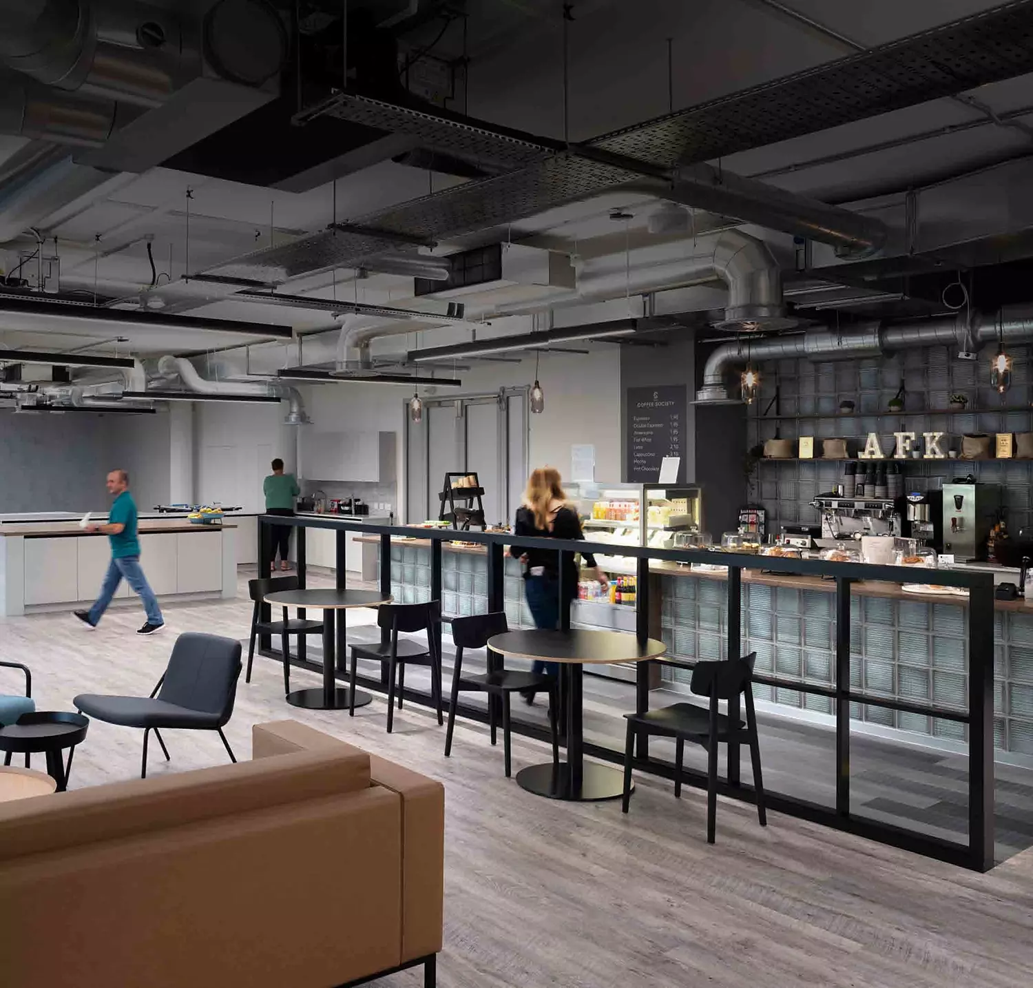 Modern office kitchen design