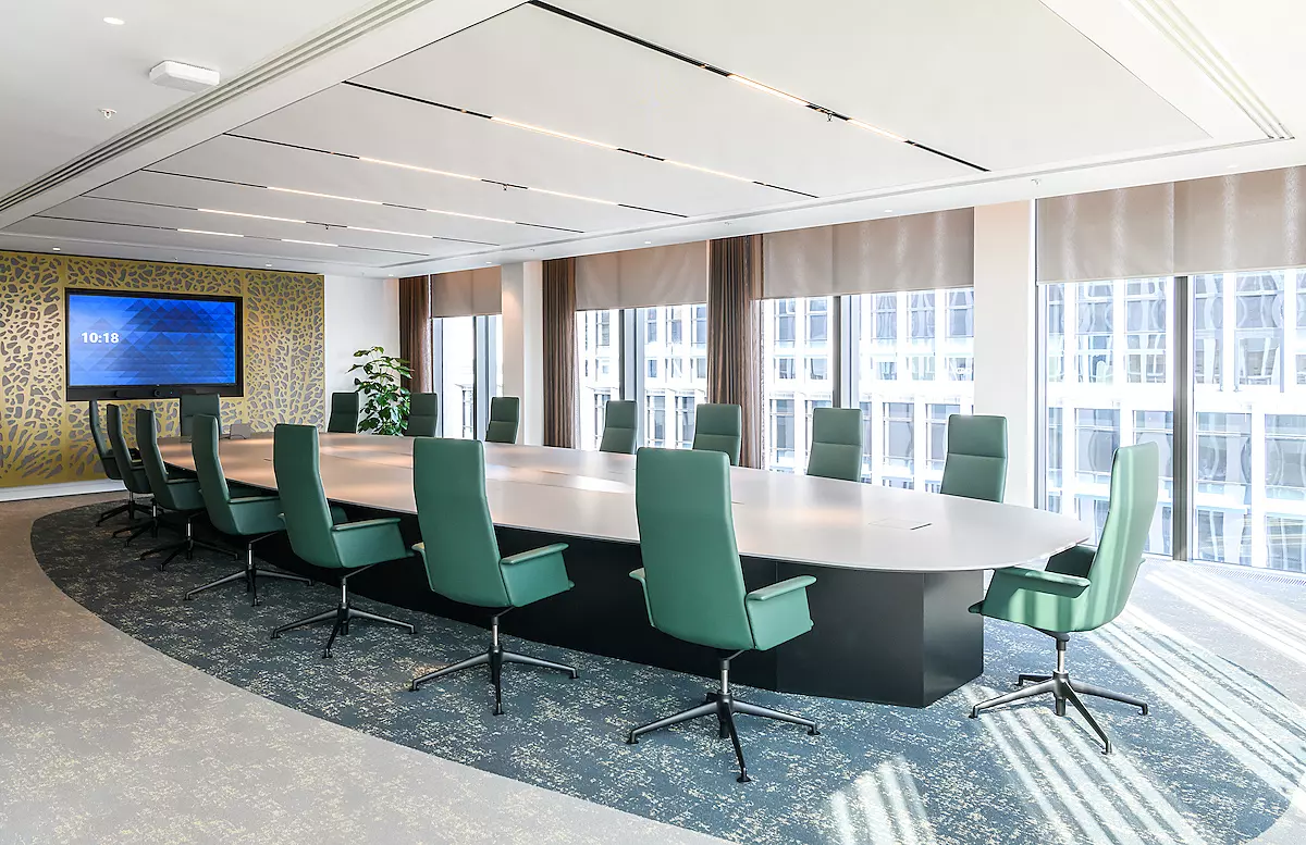 DLA Piper boardroom fit out