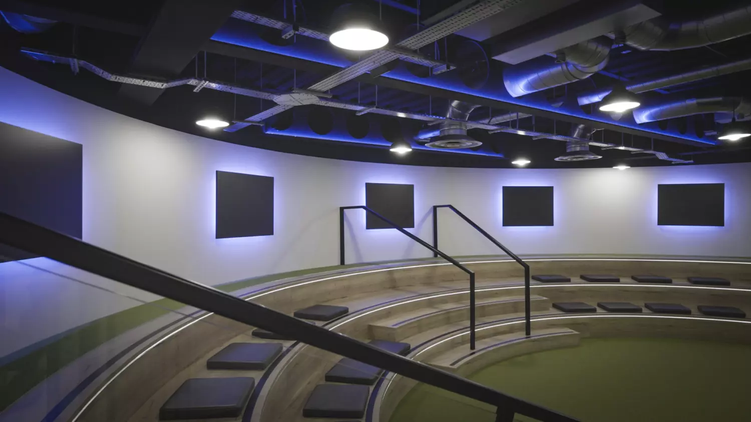 Town hall meeting room fit out