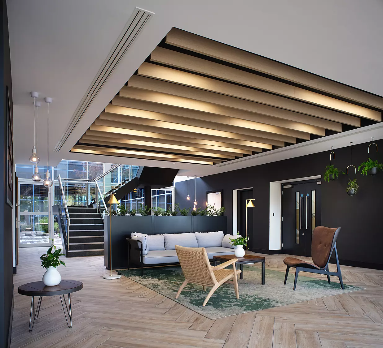 Workplace design for energy efficiency