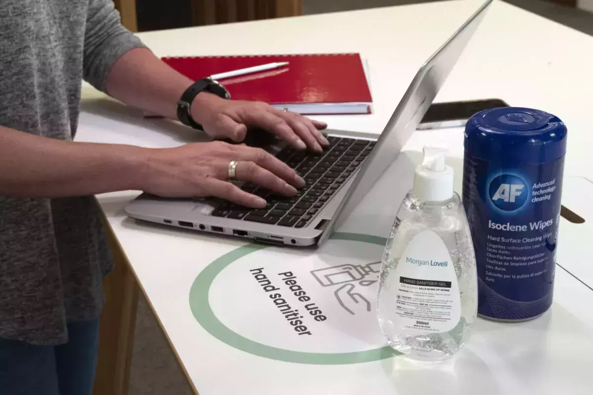 Working during the pandemic