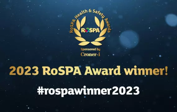 Morgan Lovell health and safety award 2023 RoSPA winner