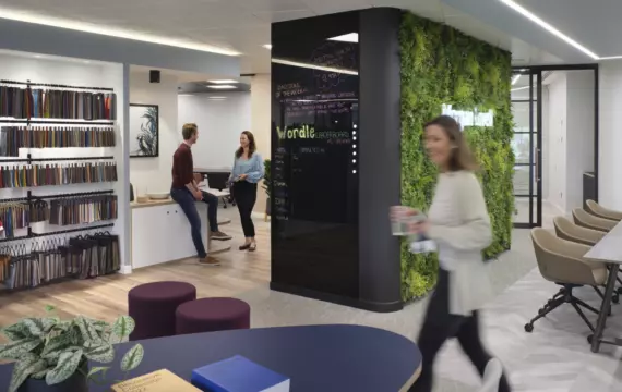 Morgan Lovell's design and fit out of Maxis' office