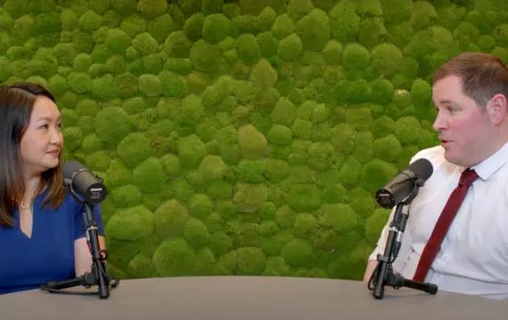 Marylis Ramos speaks to Dr Joe Croft