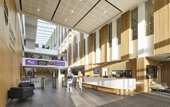 A fit out and refurbishment completed by Overbury for Durham University